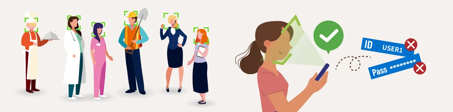 Safe and secure face recognition AI made in Japan