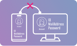 Eliminates the need to link IDs/PWs on PCs and smartphones.