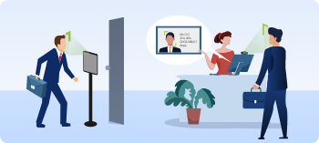 No need to produce a card or key when entering or leaving a room