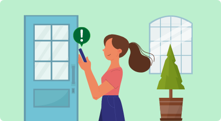 Notification by email that the lock has been unlocked.