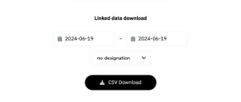 Export attendance data in CSV