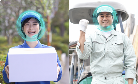 Ideal for environments where dedicated terminals such as PCs are not or cannot be granted.